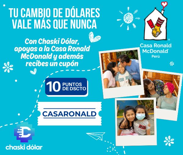 Cambiando dólares en chaski dólar