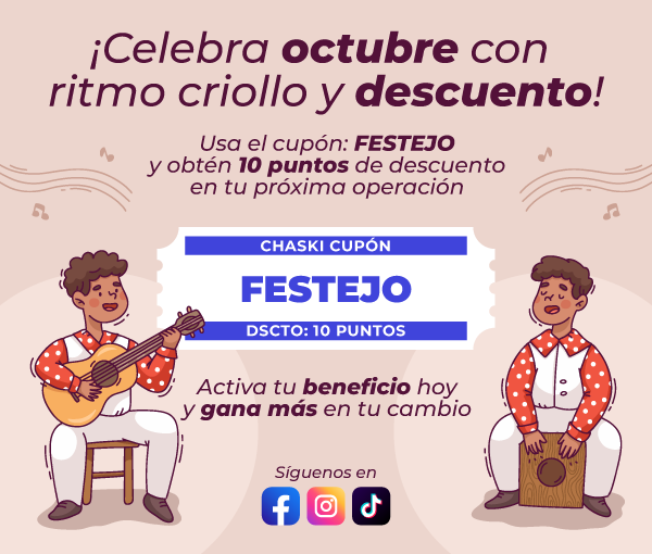 Cambiando dólares en chaski dólar